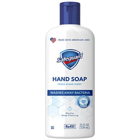 Safeguard Hand Cleansing; 25 Fluid Ounce; 4 Per Case