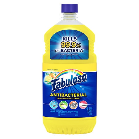 Fabuloso Antibacterial Cleaner Sparkling Citrus; 48 Fluid Ounces; 6 Per Case