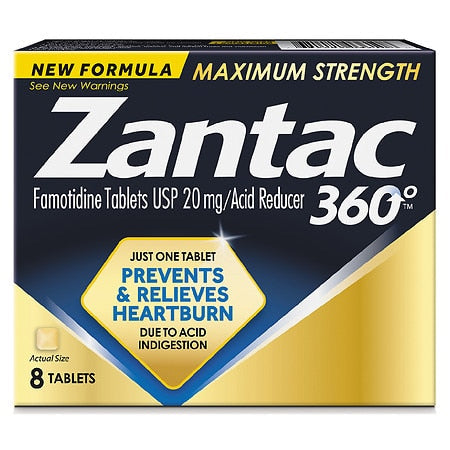 Zantac 360 20Mg 8 Count Blister; 8 Count; 3 Per Box; 8 Per Case - High Mart Wholesale