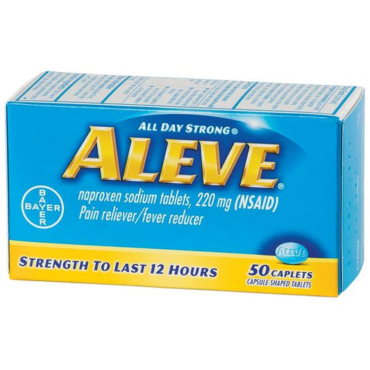 Aleve Caplets 50S Devil's Food Layer; 50 Piece; 3 Per Box; 12 Per Case