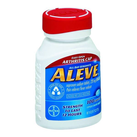 Aleve Arthritis Caplets 90S; 90 Piece; 1 Per Box; 3 Per Case