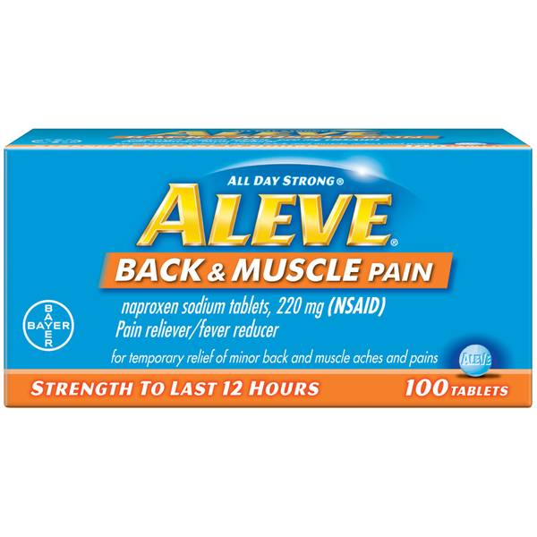 Aleve Back And Muscle Tab; 8 Each; 1 Per Box; 3 Per Case