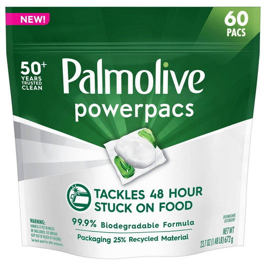 Palmolive Dish Auto Powerpacs; 24.8 Ounces; 4 Per Case