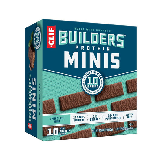 Clif Bar Chocolate Mint Minis; 10 Each; 6 Per Case - High Mart Wholesale
