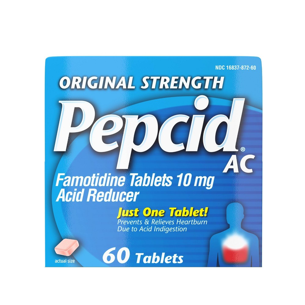 Pepcid Tablet; 60 Count; 3 Per Box; 8 Per Case - High Mart Wholesale