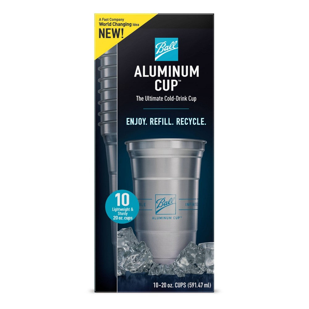 Ball Packaging 20 Ounce Aluminum Cup Display Case; 16 Count; 1 Per Case - High Mart Wholesale