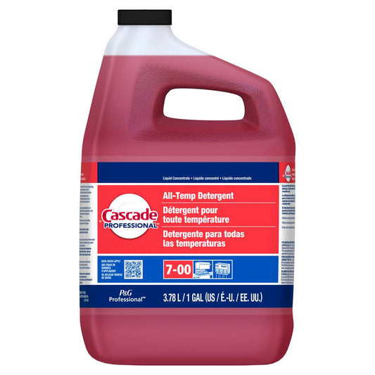 Cascade Professional All Temp Detergent Concentrate Closed Loop; 1 Gallon; 2 Per Case