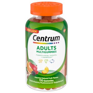 Centrum Gummies Adult Gummy Multivitamin; 110 Each; 3 Per Box; 4 Per Case - High Mart Wholesale