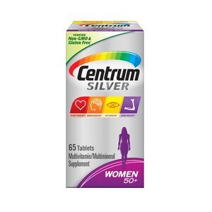 Centrum Silver Silver Women 50+ Multivitamin; 65 Each; 3 Per Box; 4 Per Case - High Mart Wholesale