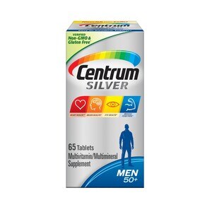 Centrum Silver Silver Mens 50+ Multivitamin; 65 Each; 3 Per Box; 4 Per Case - High Mart Wholesale