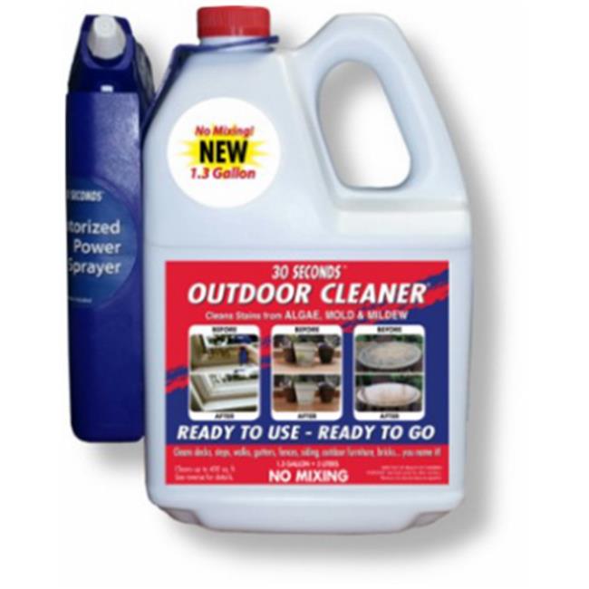 30Seconds Outdoor Cleaner Ready To Use; 1.3 Gallon; 4 Per Case