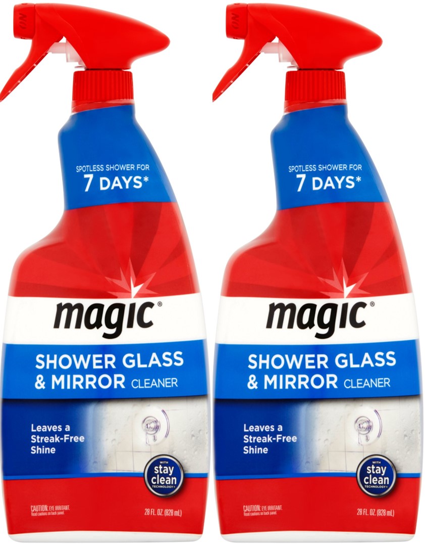 Magic Shower & Glass Cleaner; 28 Fluid Ounces; 6 Per Case - High Mart Wholesale