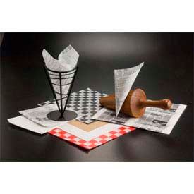 American Metalcraft Paper 12" X 12" Check Black; 1 Each - High Mart Wholesale