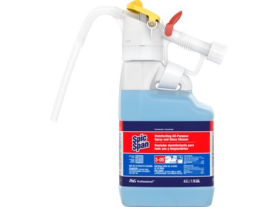Spic & Span Professional Disinfecting Multi-Surface Spray & Glass Cleaner Dilute2go; 152.163 Ounce; 1 Per Case