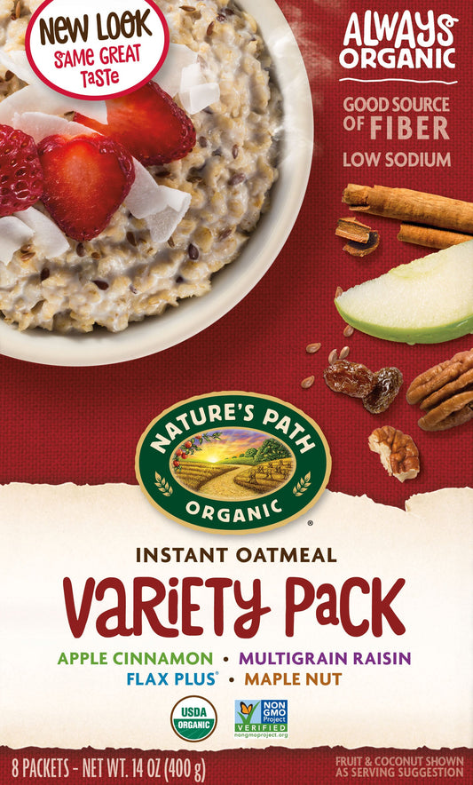 Nature's Path Hot Oatmeal Variety Pack; 14 Ounces; 6 Per Case - High Mart Wholesale