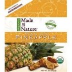 Made In Nature Dried Pineapple; 3 Ounces; 6 Per Case - High Mart Wholesale
