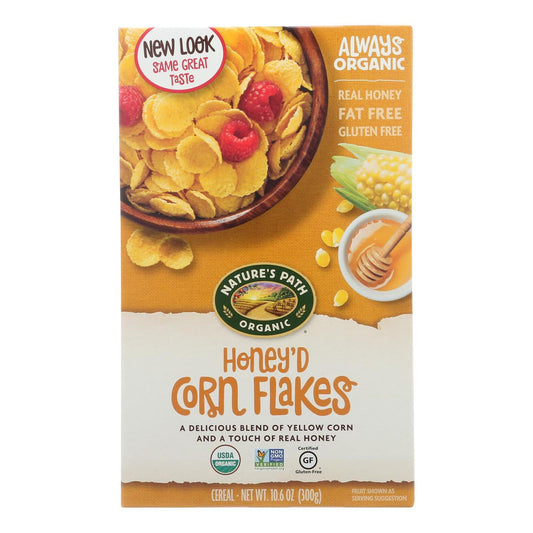 Nature's Path Honey'd Corn Flakes; 10.6 Ounces; 12 Per Case - High Mart Wholesale