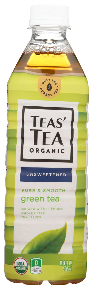 Teas' Tea Tea Unsweetened Pure Green; 16.9 Fluid Ounces; 12 Per Case - High Mart Wholesale