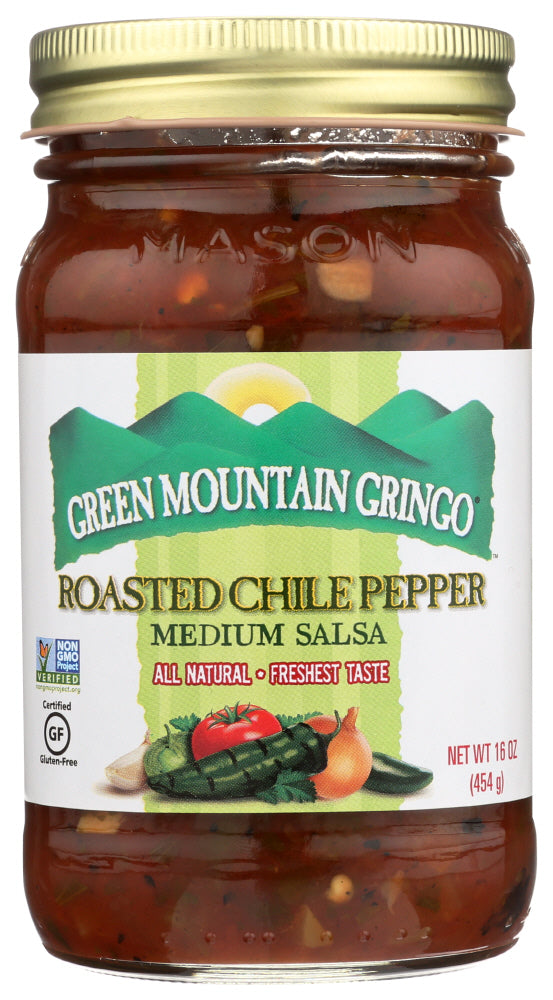 Green Mountain Salsa Roasted Chile; 1 Each; 12 Per Case - High Mart Wholesale