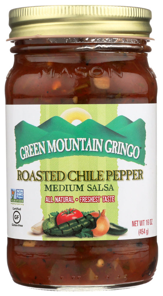 Green Mountain Salsa Roasted Chile; 1 Each; 12 Per Case - High Mart Wholesale
