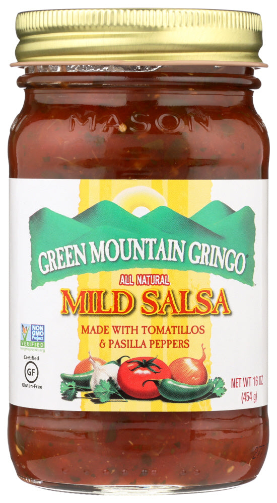 Green Mountain Salsa Mild; 1 Each; 12 Per Case - High Mart Wholesale