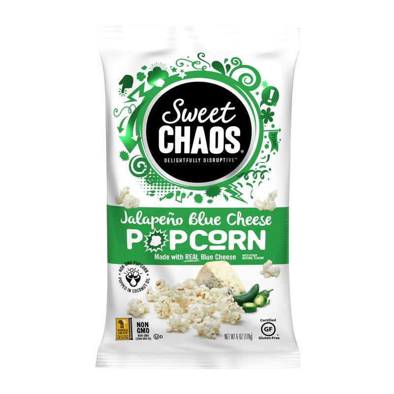 Sweet Chaos Jalapeno Blue Cheese Popcorn; 6 Ounces; 12 Per Case
