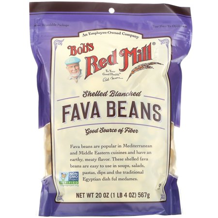 Bob's Red Mill Natural Foods Inc Beans Favas; 20 Ounces; 4 Per Case