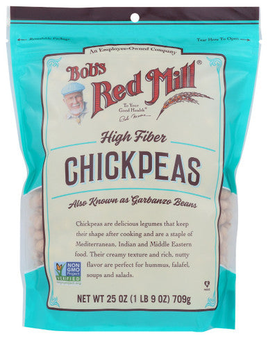 Bob's Red Mill Natural Foods Inc Beans Chickpeas; 25 Ounces; 4 Per Case