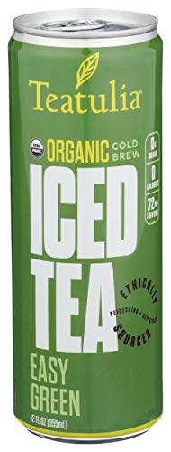 Teatulia Organic Teas Organic Easy Green Iced Tea; 12 Ounces; 12 Per Case - High Mart Wholesale