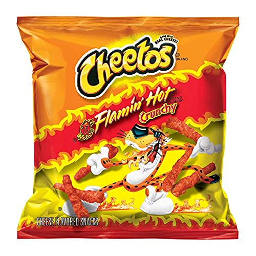 Cheetos Crunchy Flamin Hot Cheese Flavored Snack; 2.75 Ounce; 32 Per Case