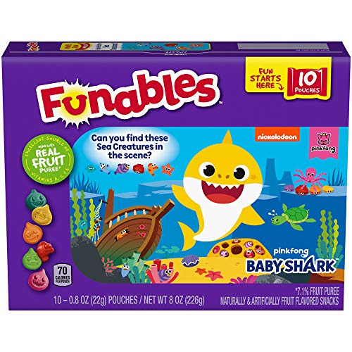 Ferrara Baby Shark Fruit Snacks; 8 Ounce; 8 Per Case - High Mart Wholesale