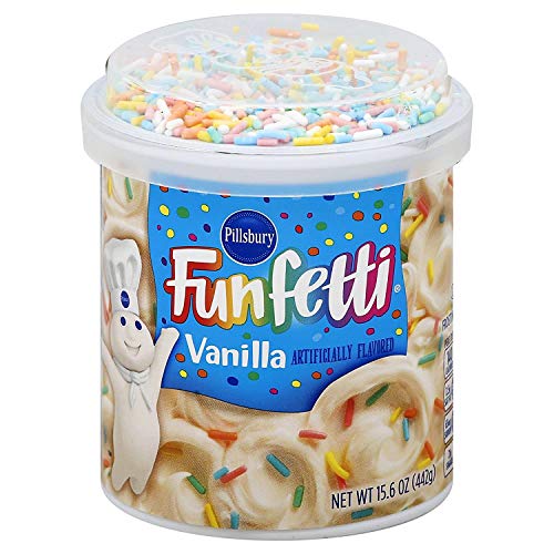 Pillsbury Frosting Confetti Funfetti; 15.6 Ounces; 8 Per Case