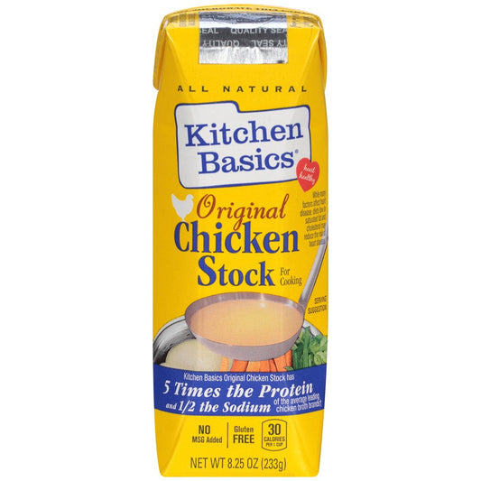 Kitchen Basics Chicken Stock Original; 8.25 Ounce; 12 Per Case - High Mart Wholesale