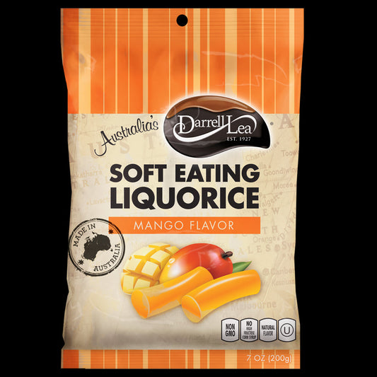 Darrell Lea Mango Licorice; 7 Ounce; 8 Per Case - High Mart Wholesale