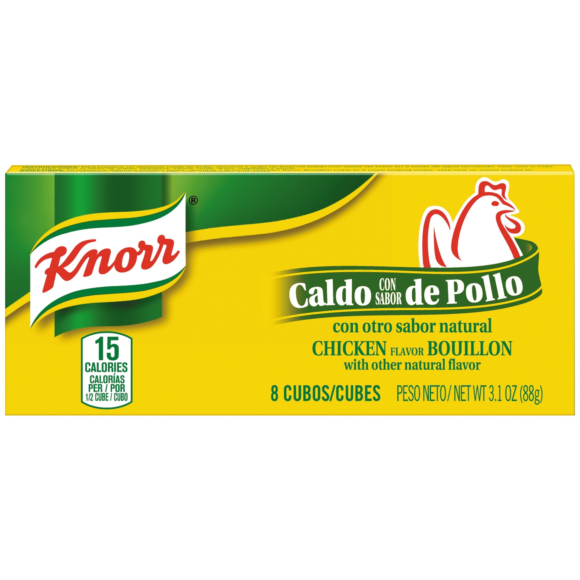 Knorr Chicken Bouillon Cubes; 3.1 Ounces; 24 Per Box; 2 Per Case - High Mart Wholesale