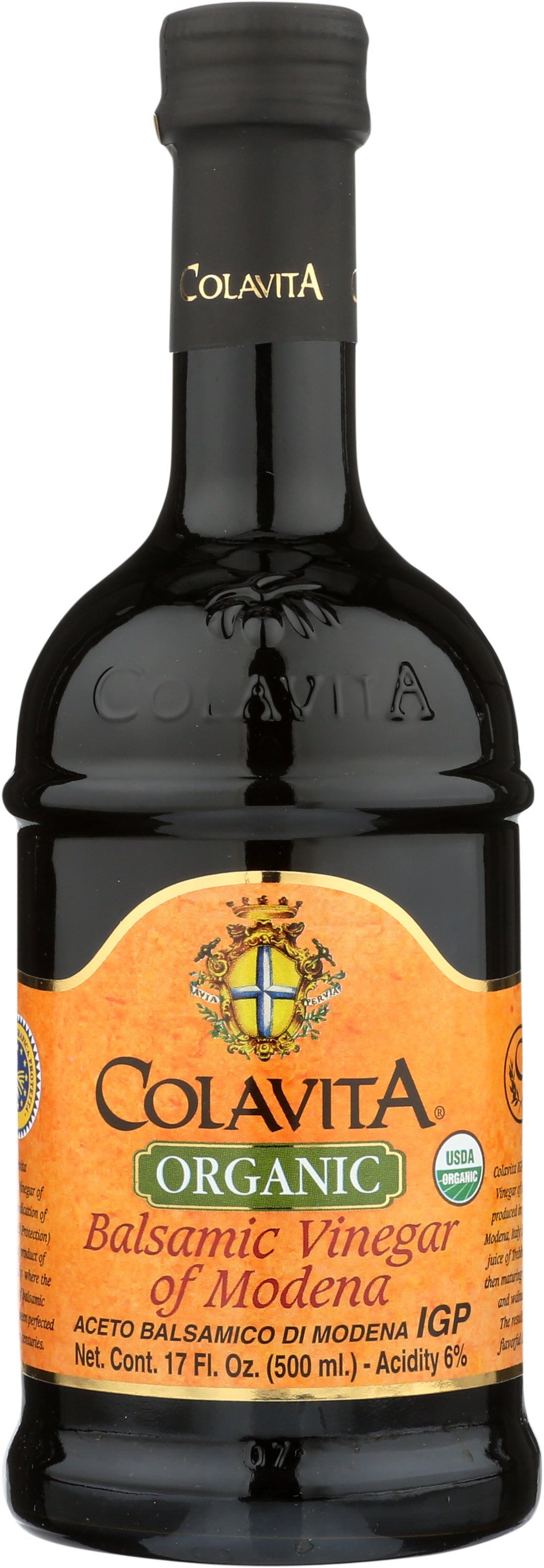 Colavita Vinegar Organic Balsamic; 17 Fluid Ounces; 6 Per Case