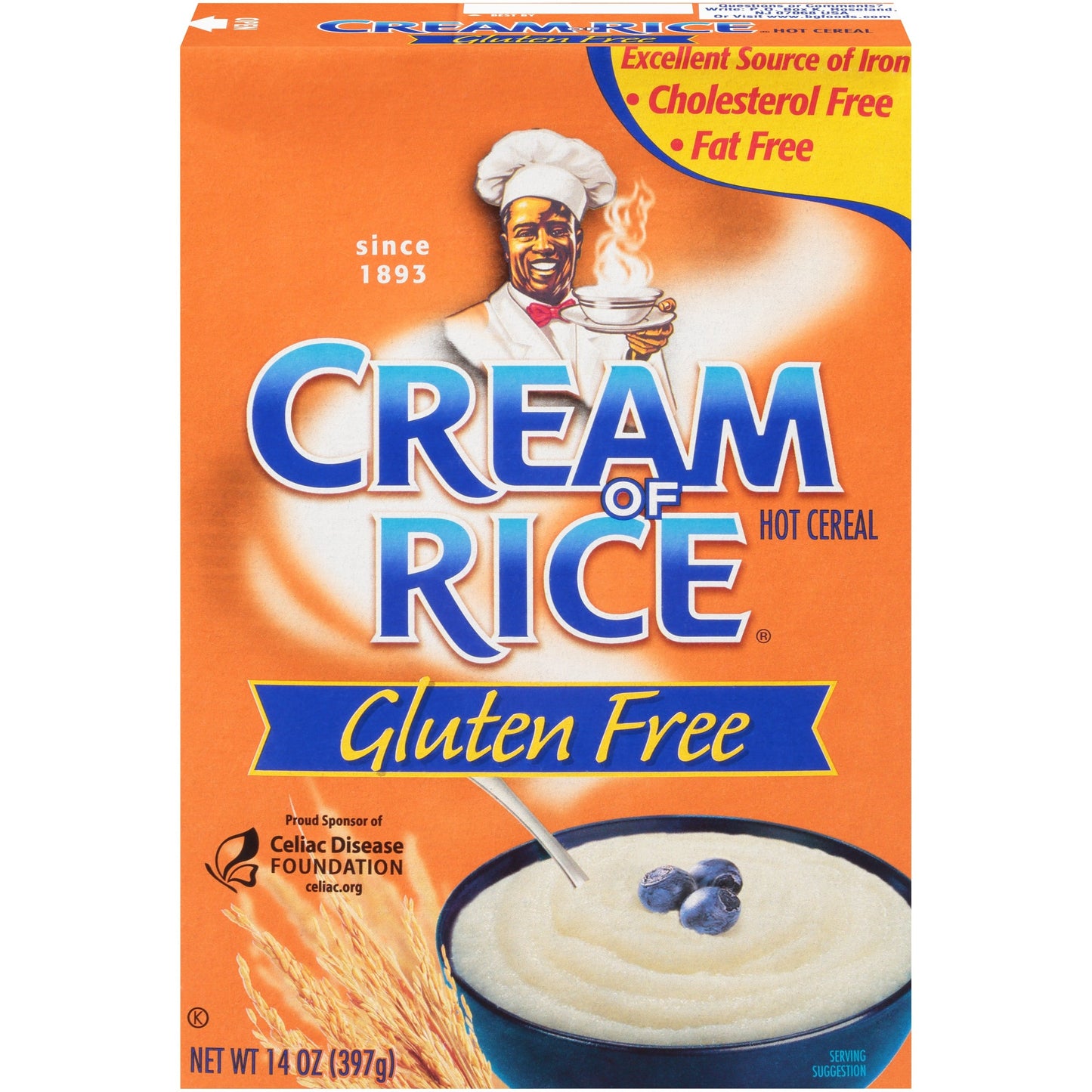 Cream Of Rice Cereal; 14 Ounce; 12 Per Case