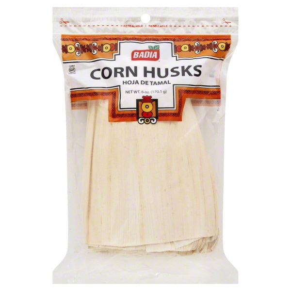 Badia Corn Husks Hoja Tamal; 6 Ounces; 6 Per Case