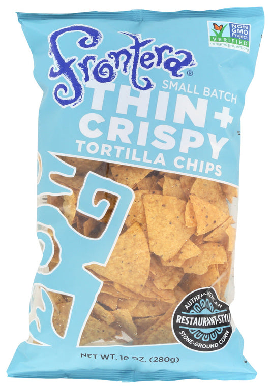 Frontera Thin And Crispy Chips; 10 Ounces; 12 Per Case - High Mart Wholesale