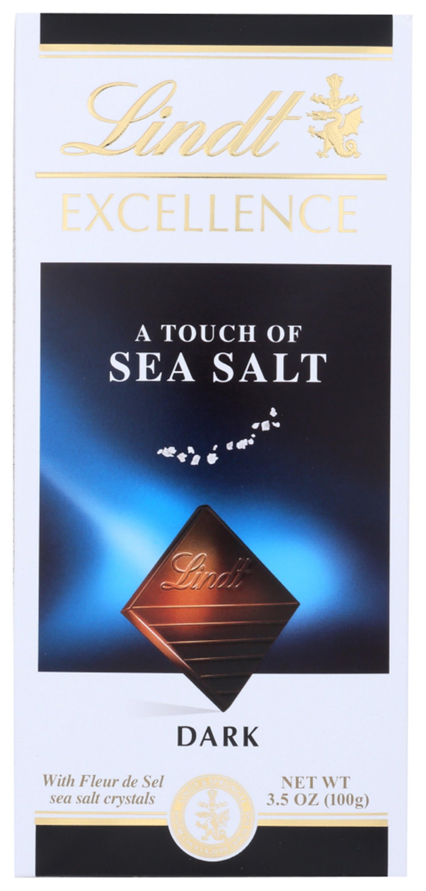 Excellence Chocolate Bar Sea Salt; 3.5 Ounces; 12 Per Box; 12 Per Case