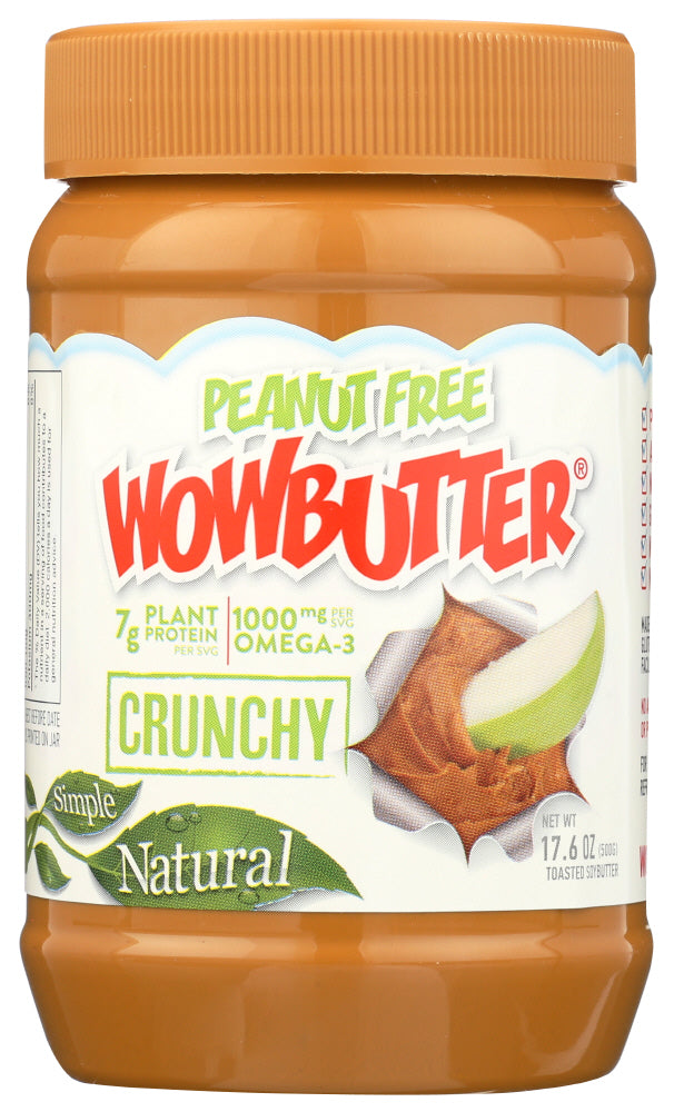 Wowbutter Peanut Free Spread Jars Crunchy; 17.6 Ounces; 6 Per Case - High Mart Wholesale