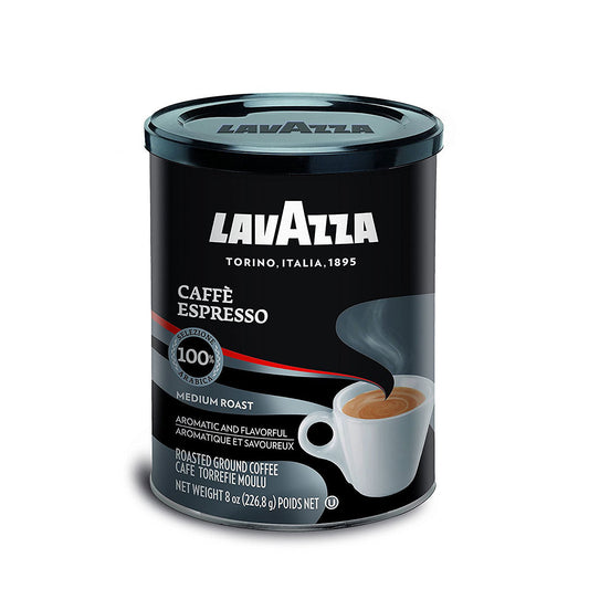 Lavazza Coffee Ground Caffe Espresso; 8.01 Ounces; 6 Per Case - High Mart Wholesale