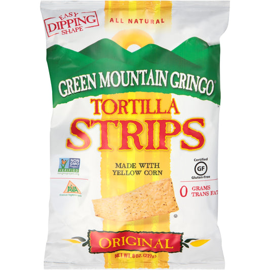 Green Mountain Tortilla Strips All Natural; 8 Ounces; 12 Per Case - High Mart Wholesale