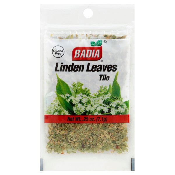 Badia Linden Leaves; 0.25 Ounces; 12 Per Box; 48 Per Case