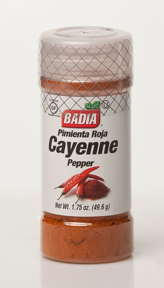 Badia Pepper Ground Cayenne; 1.75 Ounces; 8 Per Case