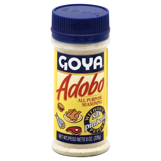 Goya Adobo Without Pepper; 8 Ounces; 24 Per Case