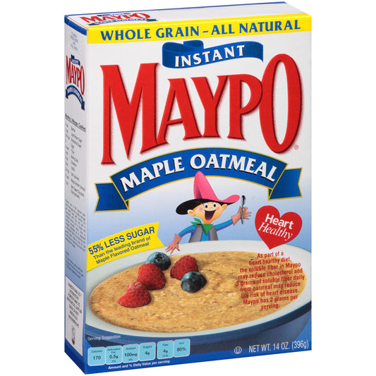 Maypo Cereal Instant Retail Only Label; 14 Ounces; 12 Per Case - High Mart Wholesale