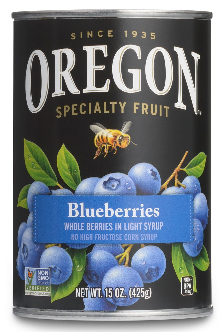 Oregon Fruit Product Blueberry; 15 Ounces; 8 Per Case - High Mart Wholesale