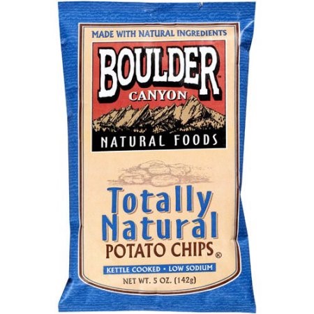 Boulder Canyon Kettle Chips Totally Natural; 5 Ounces; 12 Per Case - High Mart Wholesale