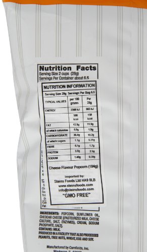 G.H. Cretors Just The Cheese Corn; 6.5 Ounce; 12 Per Case - High Mart Wholesale
